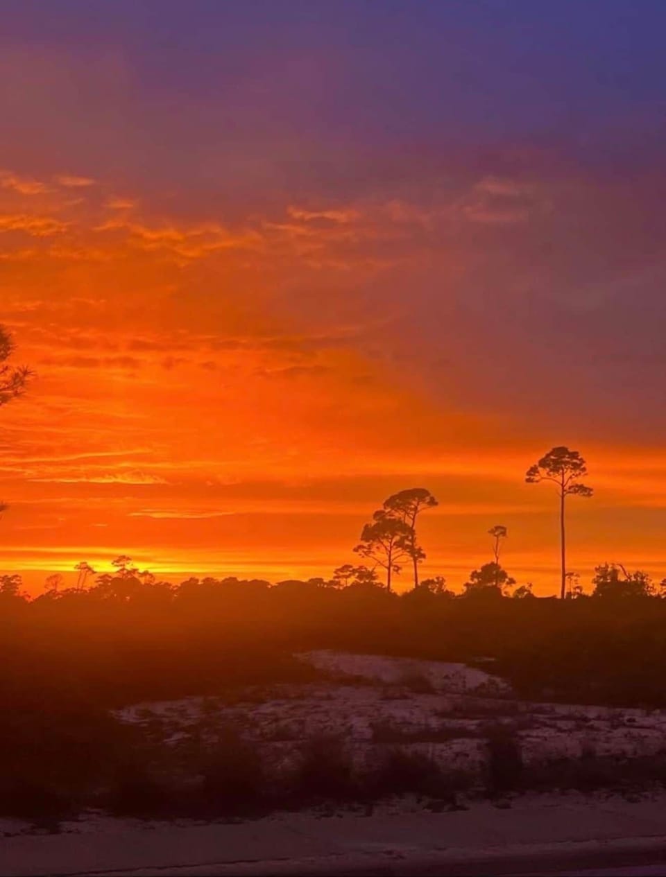 Vivid sunsets are a regular treat!