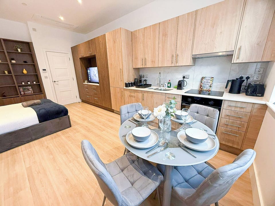 Modern Studio flat in St John's Wood near Marylebone, Regent’s Park, Maida Vale