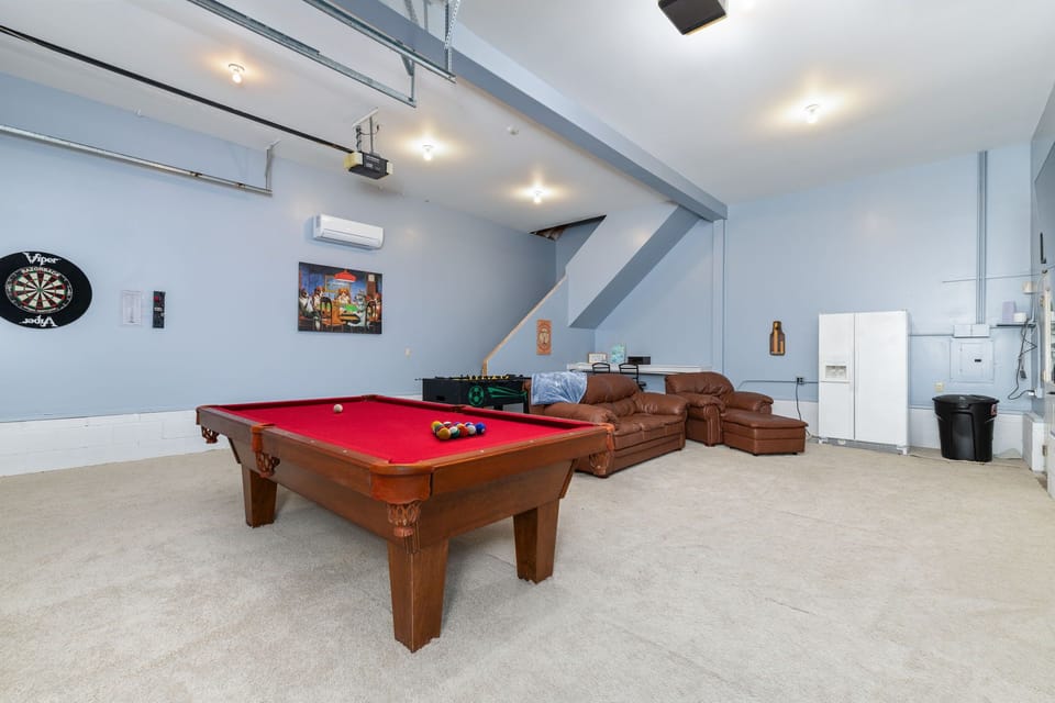 Pool Table, Foosball & Ping-Pong Topper