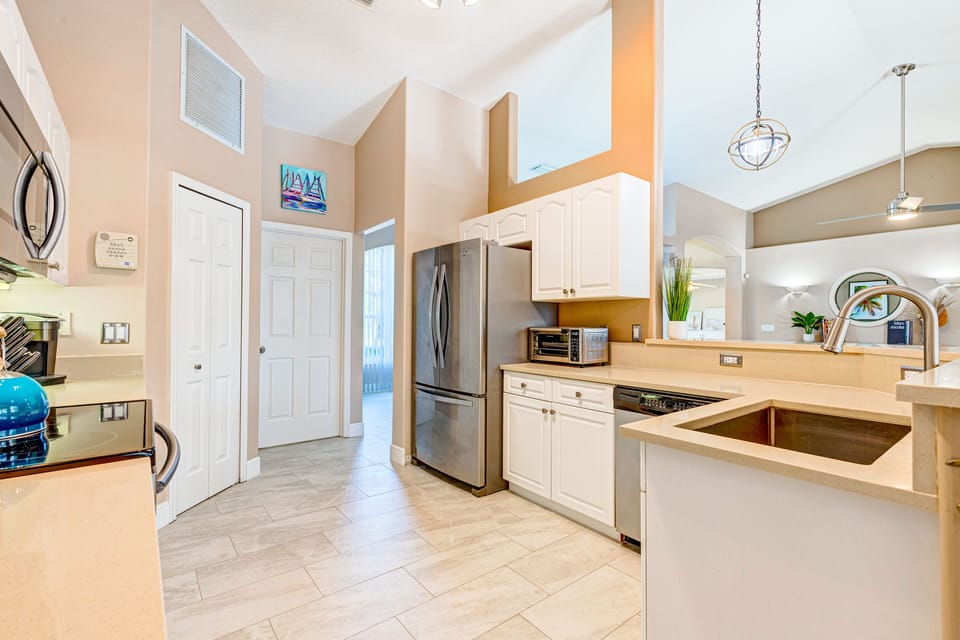 Fully equipped kitchen with everything you need!