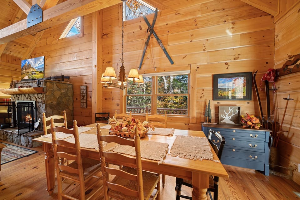 Dining Table with Seating for All Six Guests