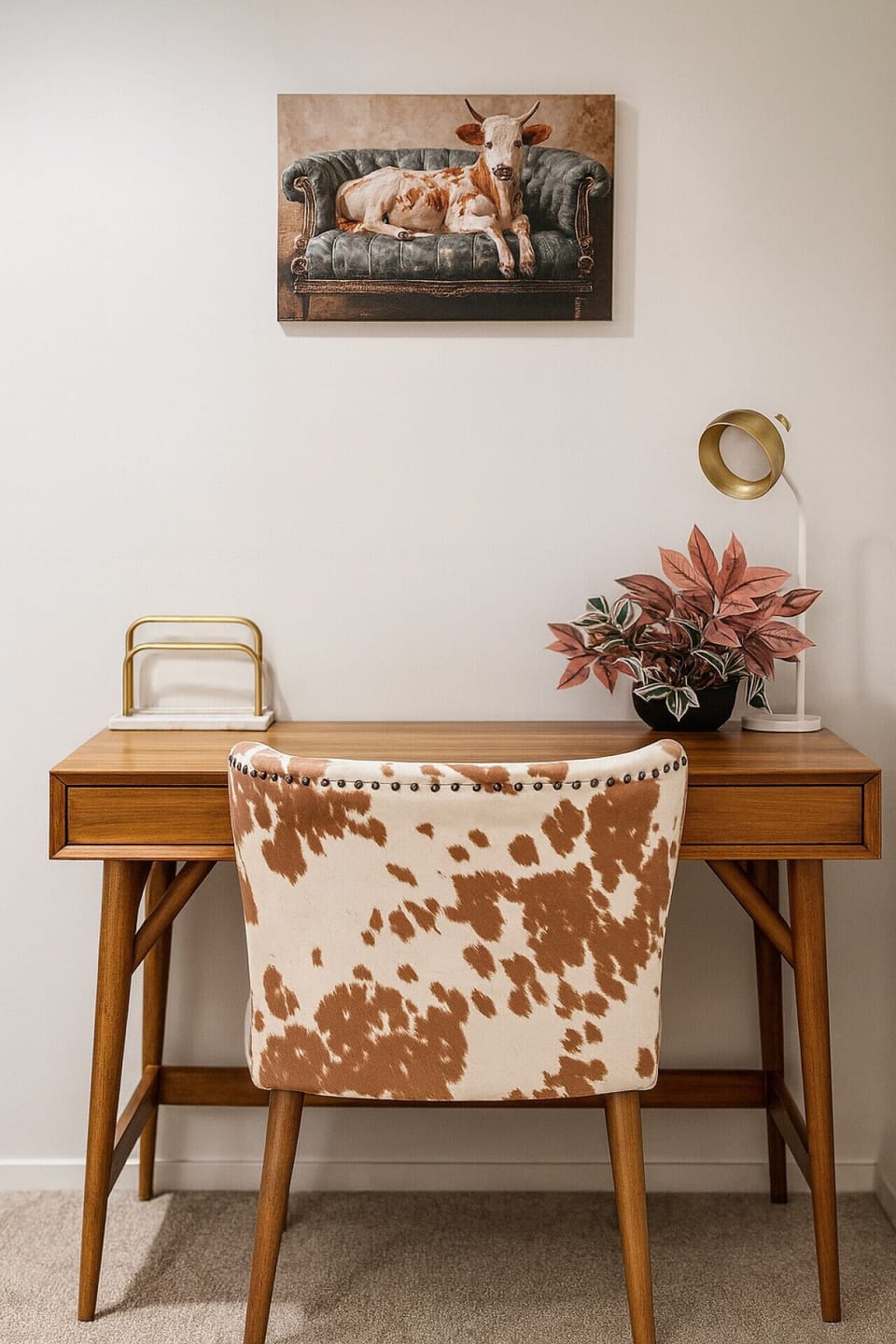 Stylish designated work area
