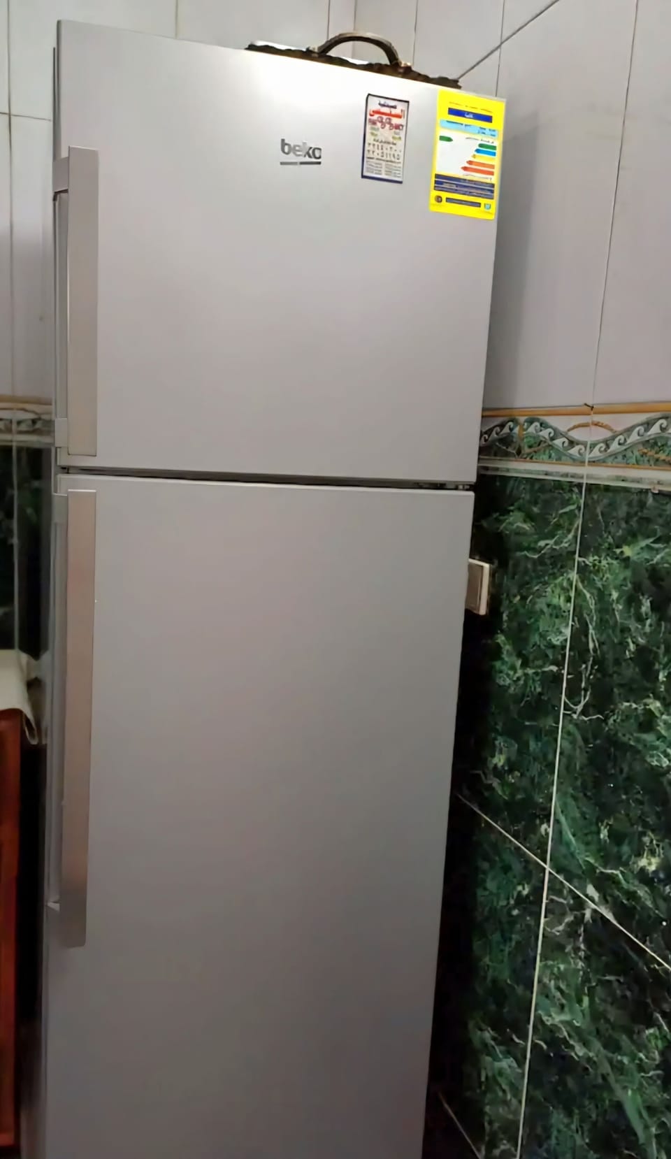 A Beco refrigerator