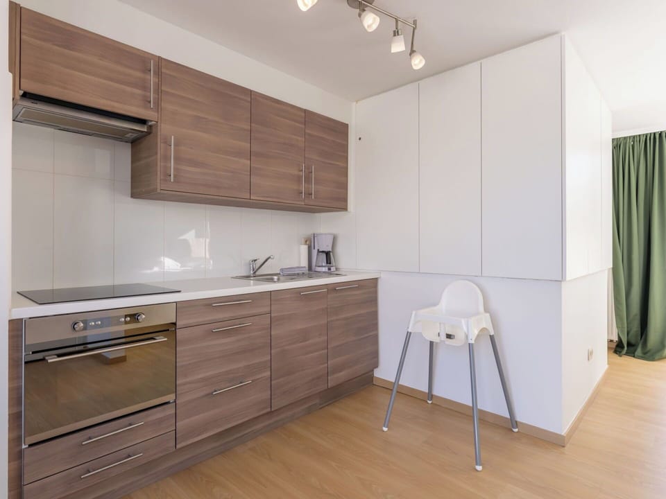 Furniture, Flooring, Cabinetry, Interior Design, Wood, Floor, Kitchen, Countertop, Wood Flooring, Home