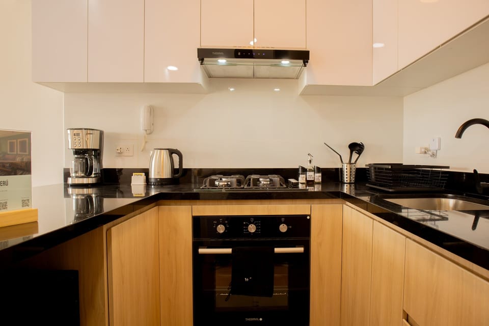 Modern and equipped kitchen