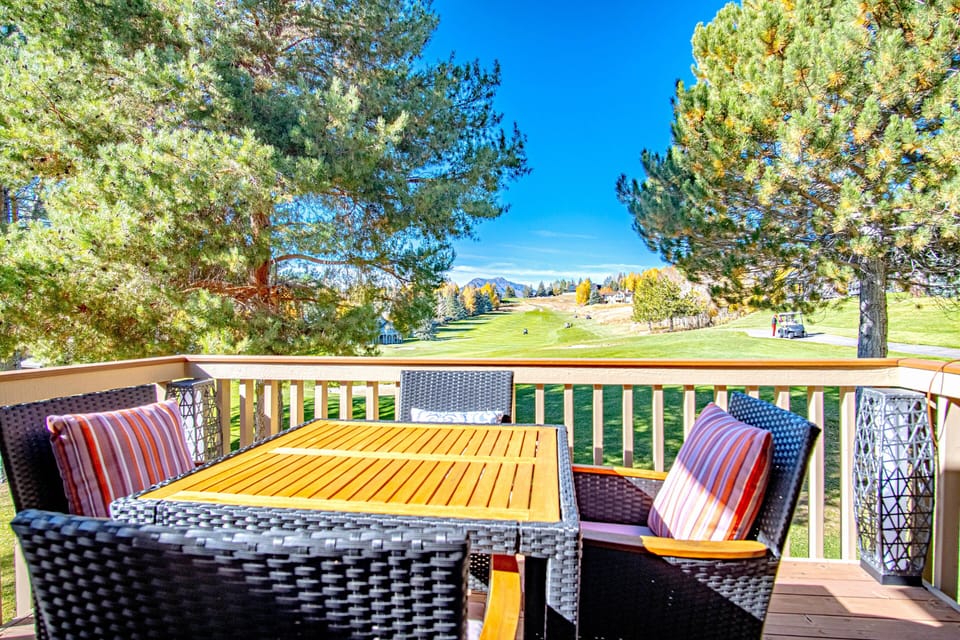 Condo, Multiple Beds, Balcony, Mountain View (Ridge Condo 2677) | Outdoor dining