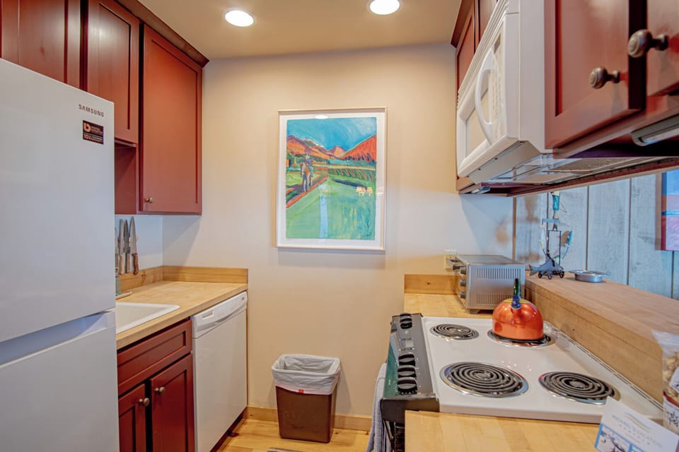 Condo, Multiple Beds, Patio, Mountain View (Andora Alpine Retreat) | Private kitchen