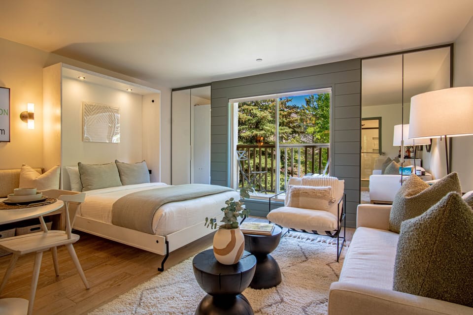 Condo, 1 Queen Bed, Patio, Mountain View (Angani Studio) | 1 bedroom, individually decorated, individually furnished