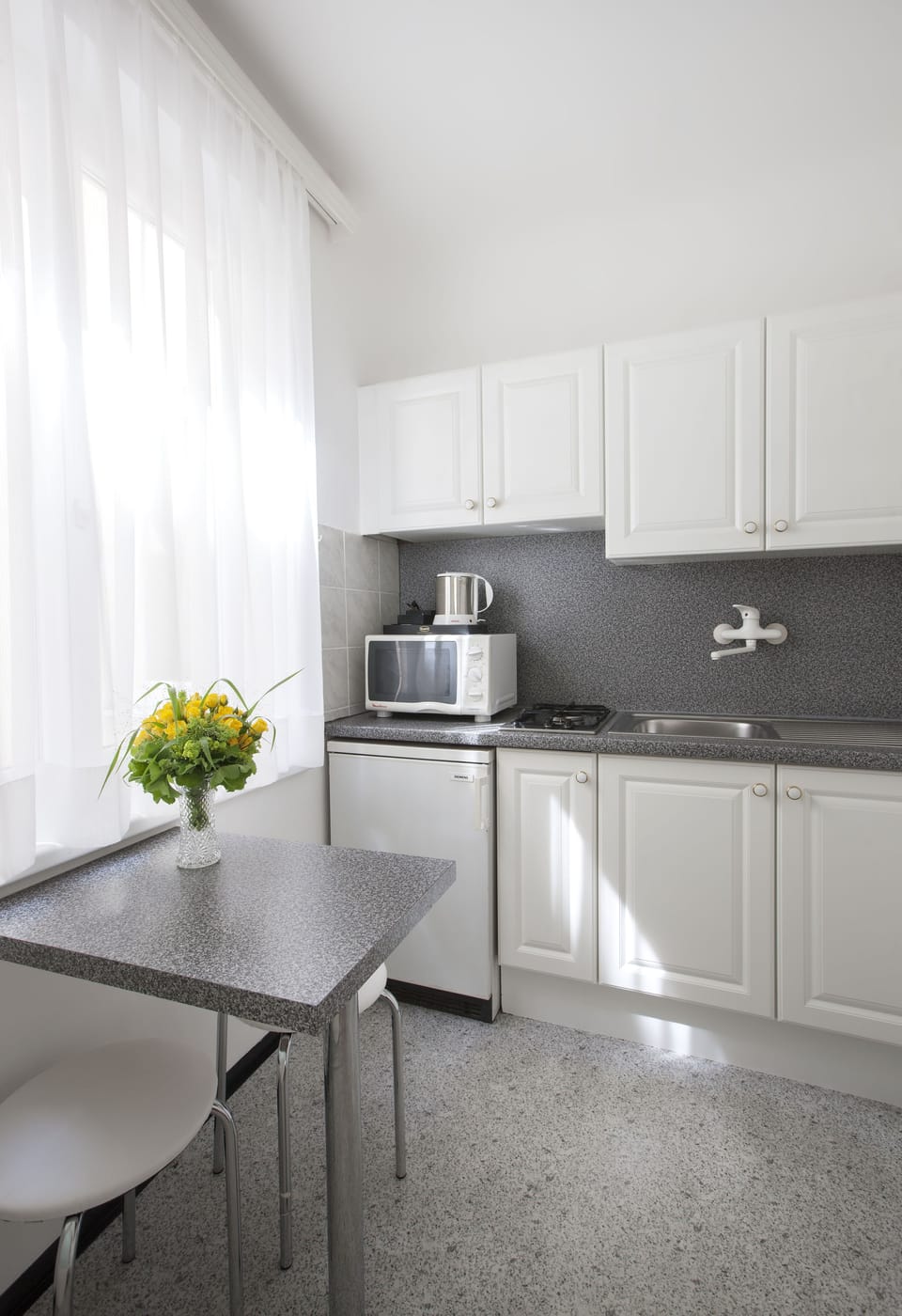 Comfort Double Room, Kitchenette | Private kitchen