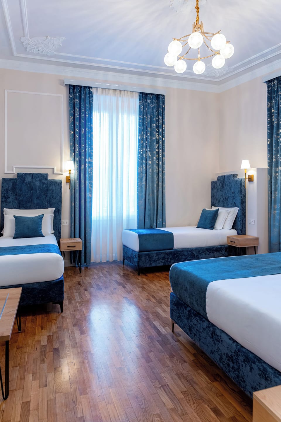 Comfort Quadruple Room | Down comforters, memory foam beds, minibar, in-room safe