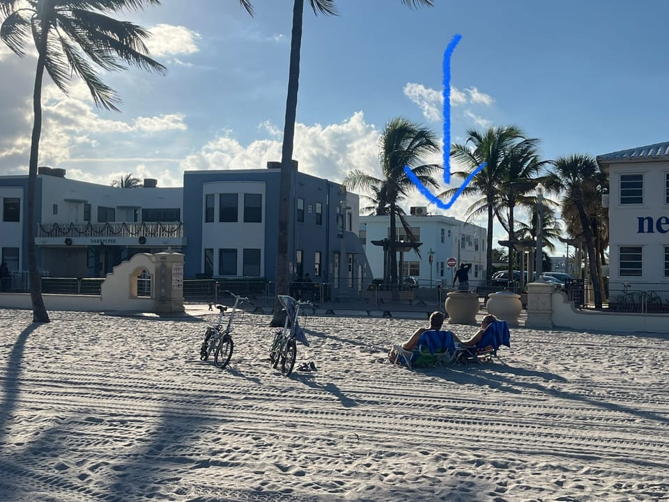 Our unit is located one building away from the boardwalk and beach.