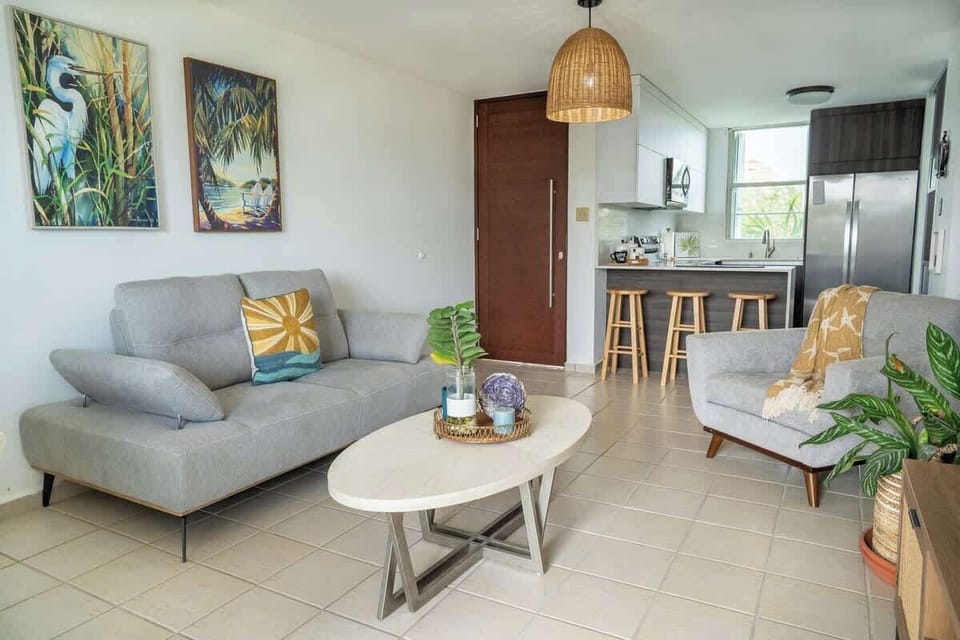 Condo, Multiple Beds, Terrace, Ocean View (A24821-CEI-MARB) | Living area