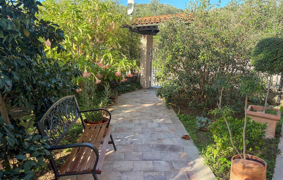 outside