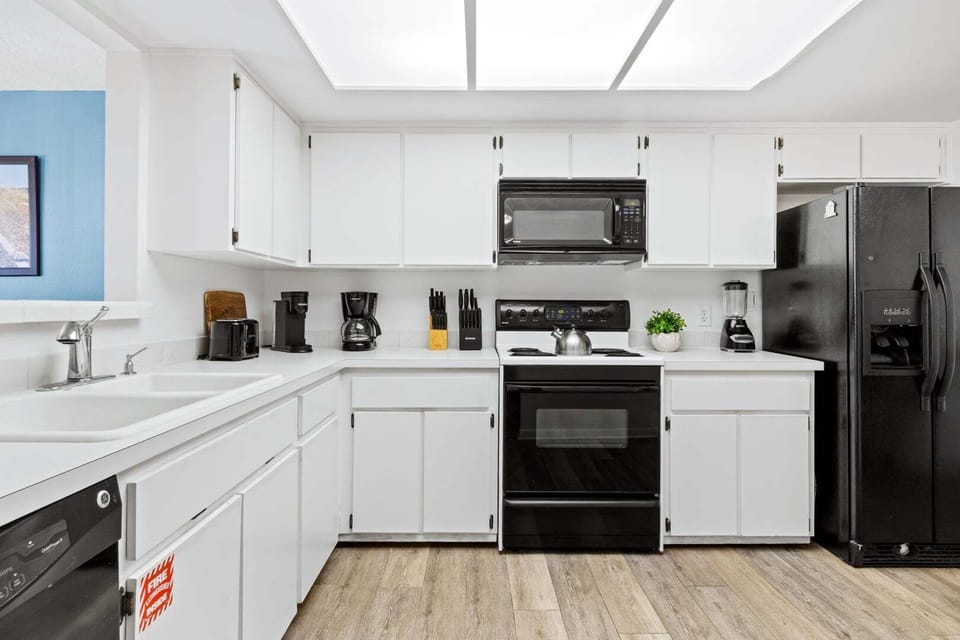 Sleek modern kitchen
