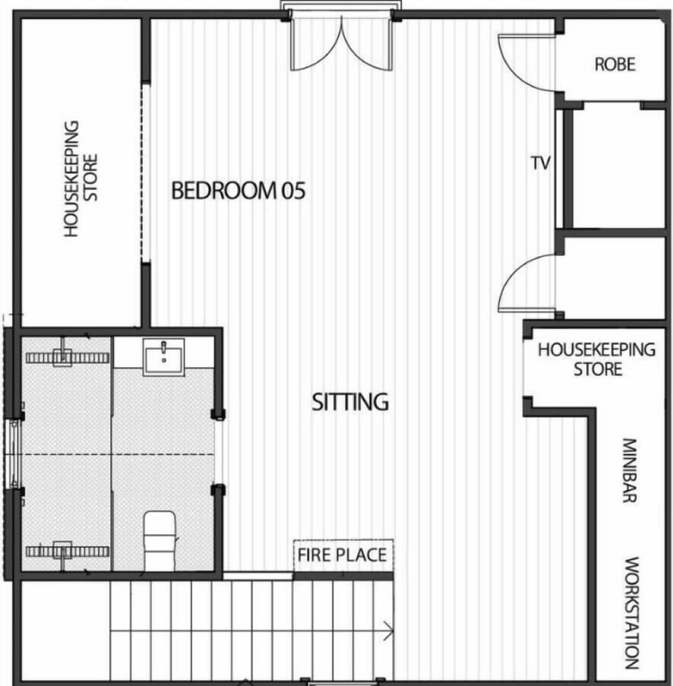 The Barn Floorplan