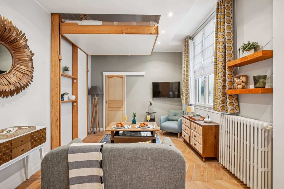 The living area