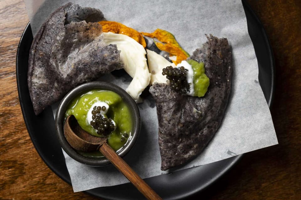 Tatemó is a reservation-only, multi-course tasting menu restaura