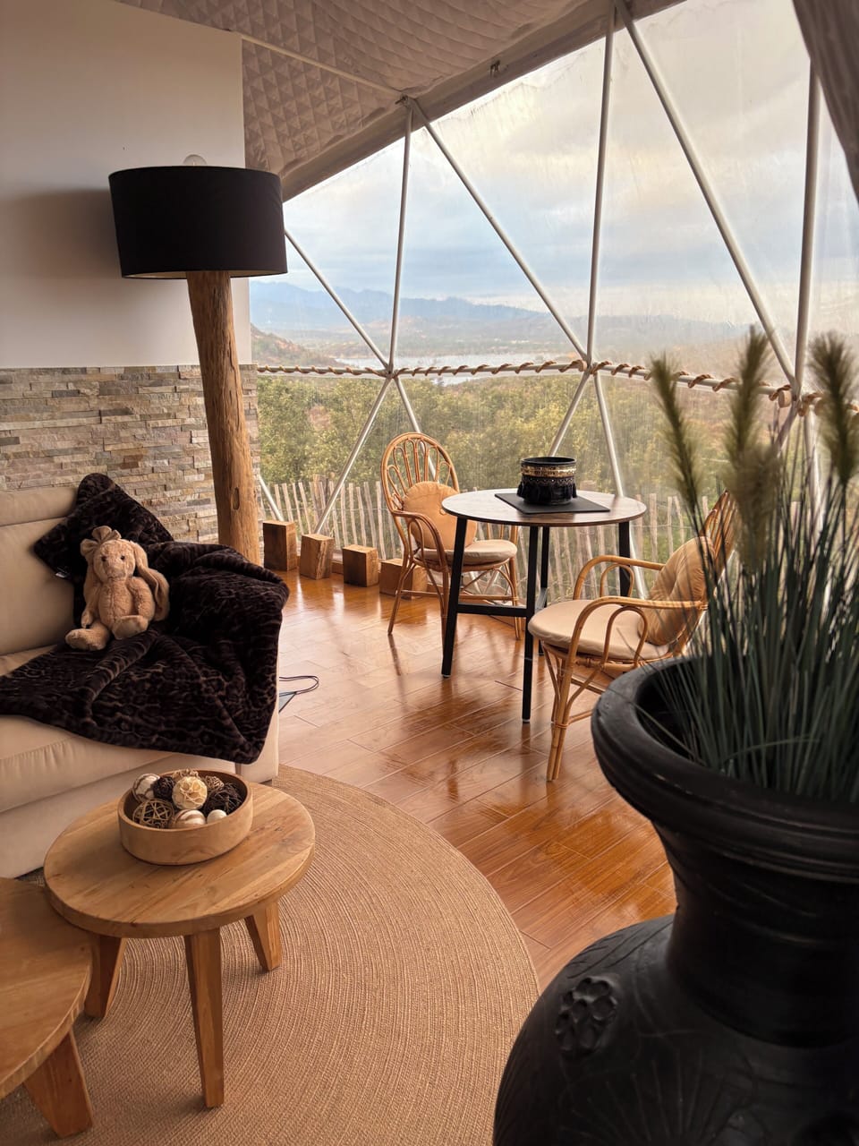 Solievu dôme, vue mer | Living area