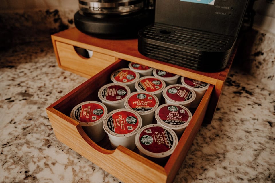 Keurig coffee station