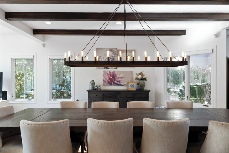 Imagine the meals and memories created here