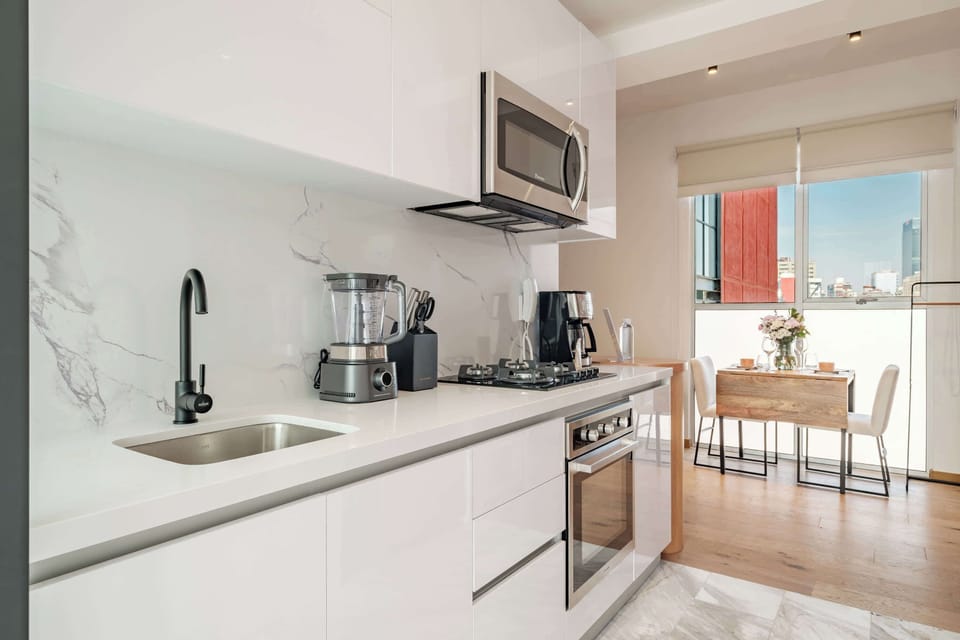 Apartment, 1 Double Bed, Kitchen, City View (Icon Cibeles 501) | Private kitchen
