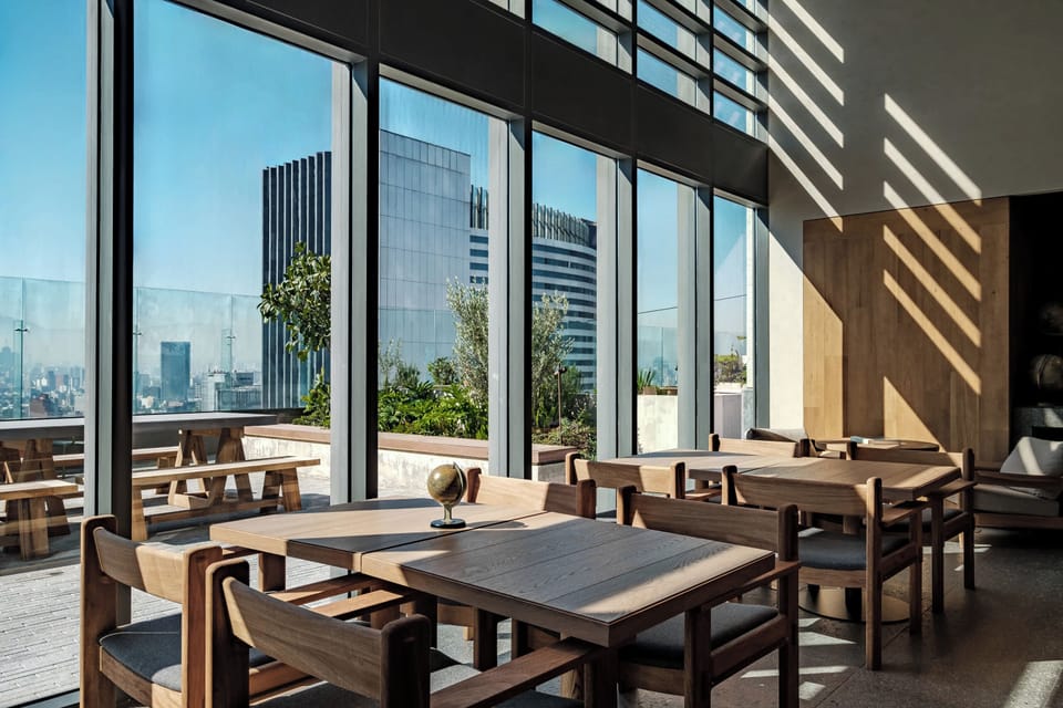 Apartment, 1 King Bed, Kitchen, City View (Be Grand Reforma 2918) | Dining