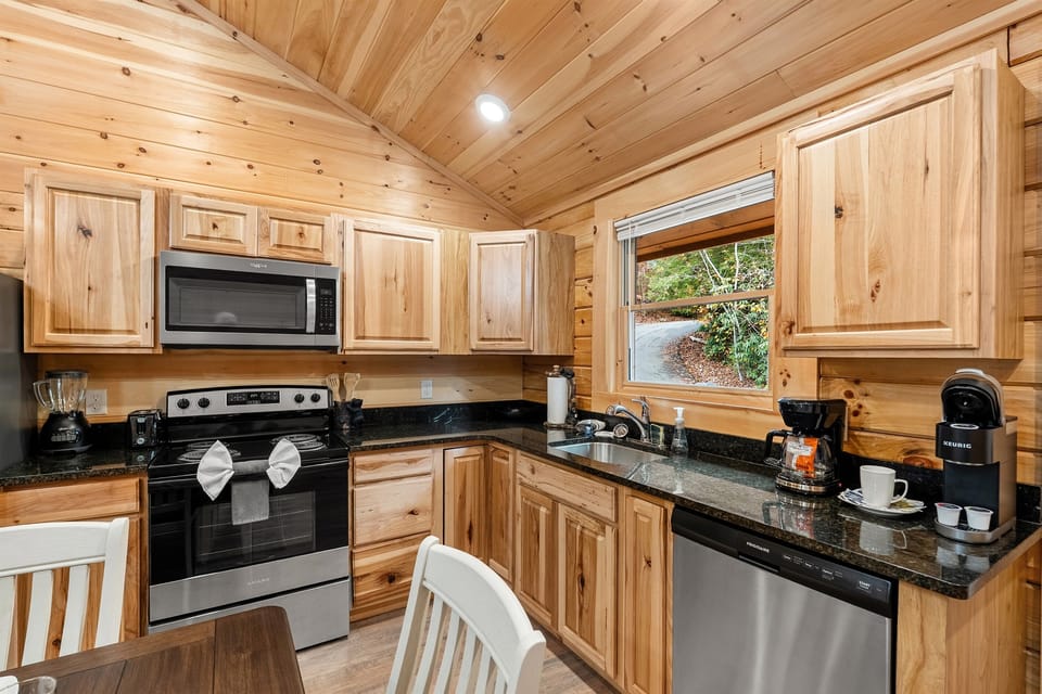 Fully stocked kitchen, beautifully designed — ready for your chef moments