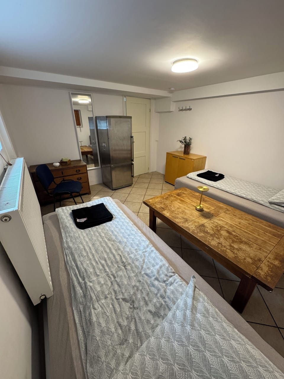Economy Room, 2 Twin Beds, Non Smoking | Blackout drapes, iron/ironing board, free WiFi, bed sheets