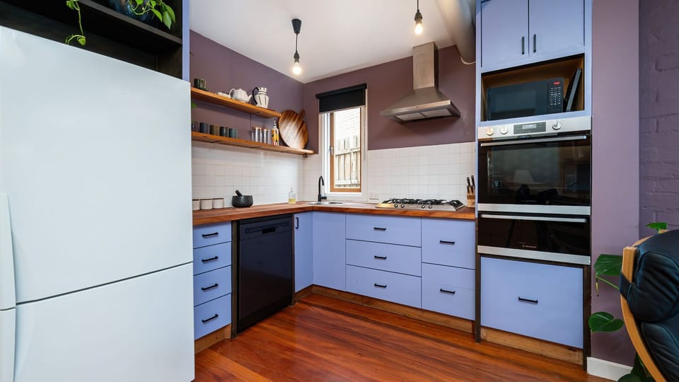 Fully equipped kitchen for all your cooking needs.
