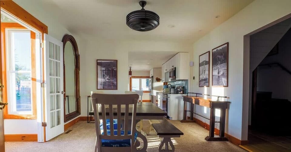 Dining room view toward the kitchen — ideal for hosting and sharing meals together