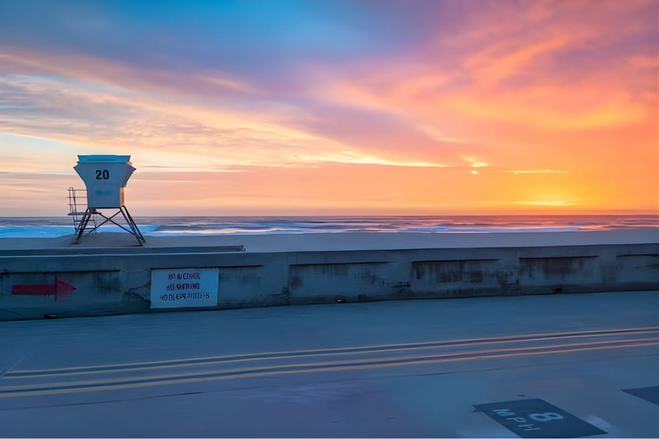 Sunset colors