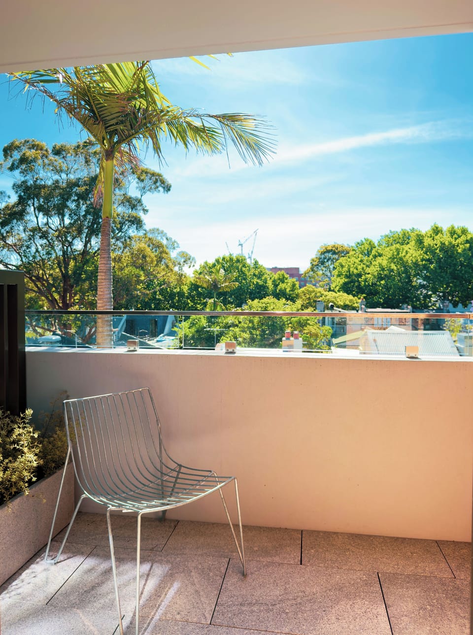 Another sit for relaxing out side, while you look over Surry Hills.