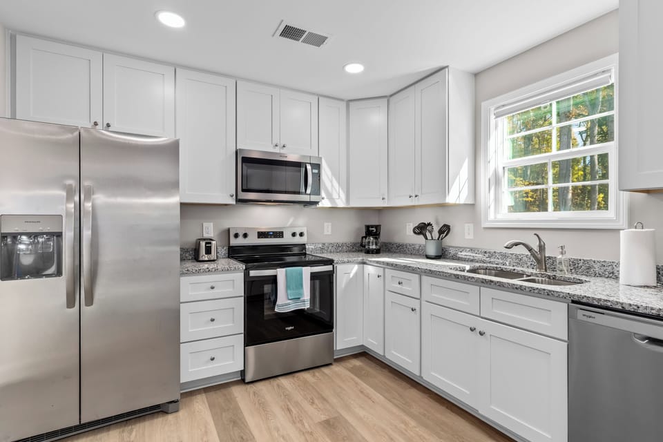 Stainless steel appliances