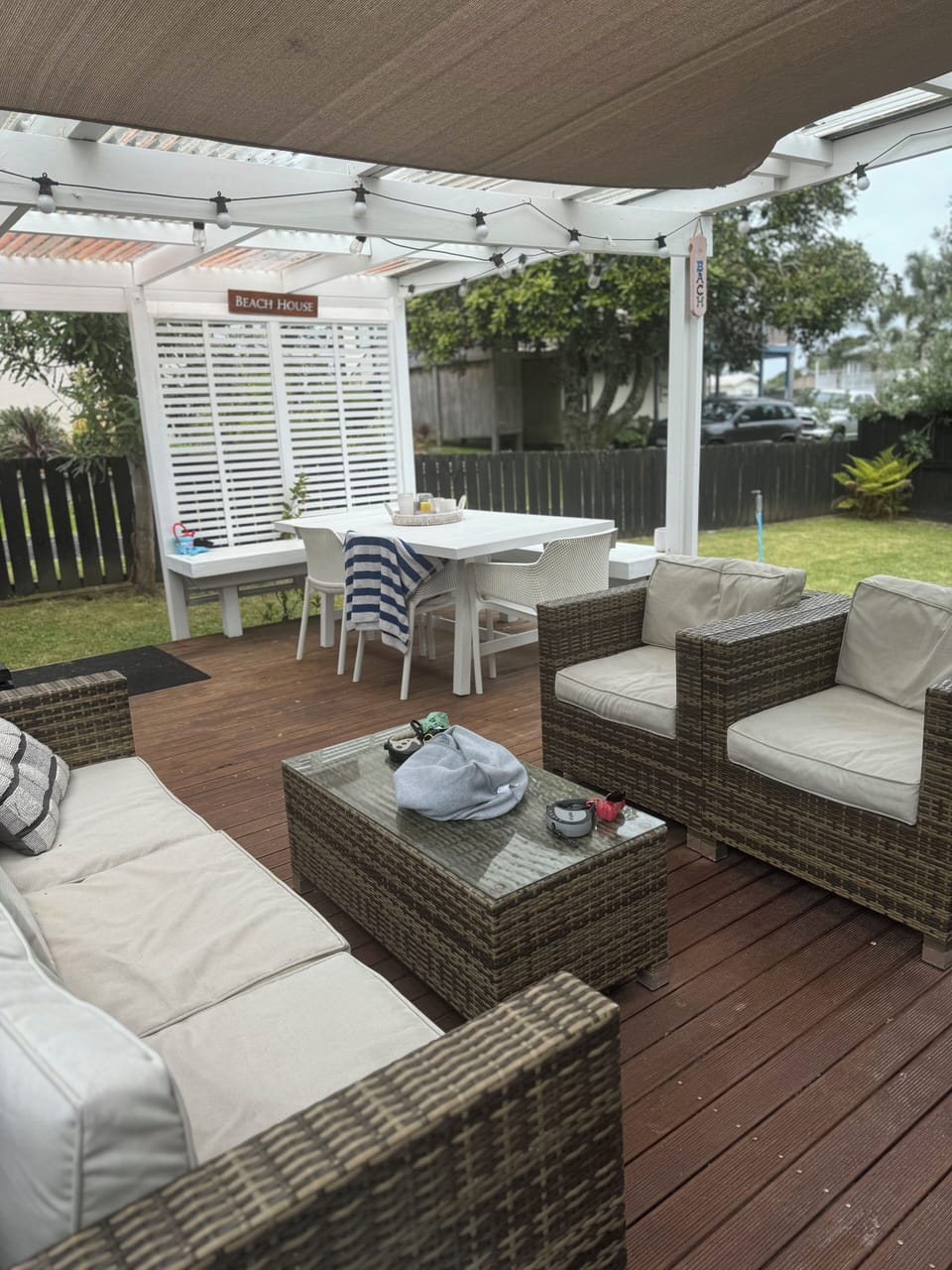 Outdoor dining