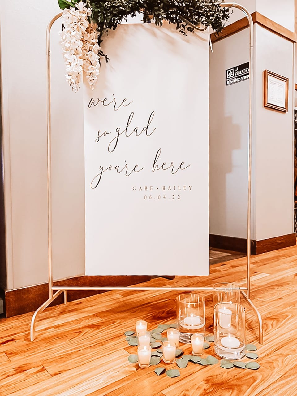 Indoor wedding