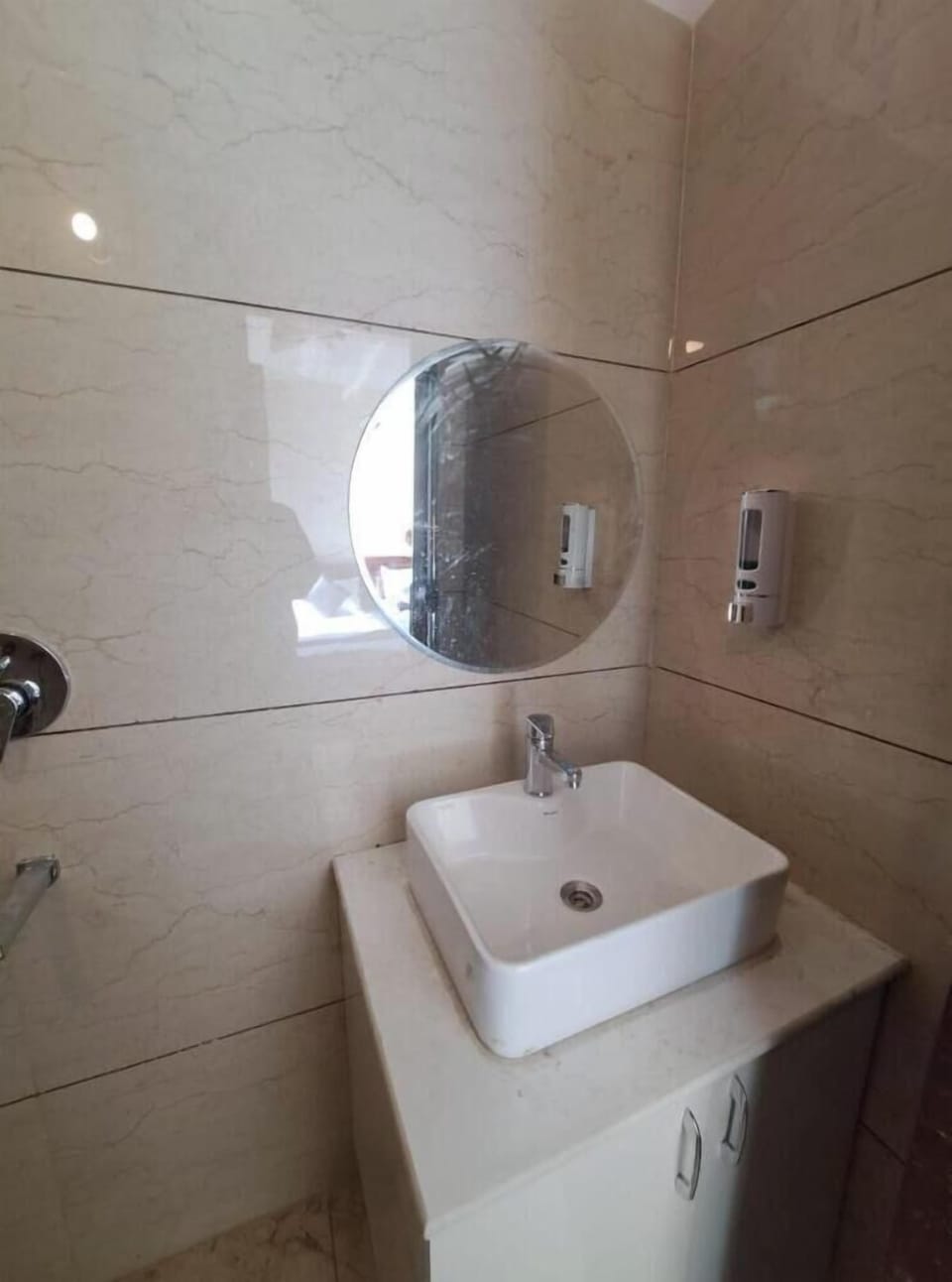 Basic Double Room, Balcony, Mountain View | Bathroom | Shower, free toiletries, towels, soap
