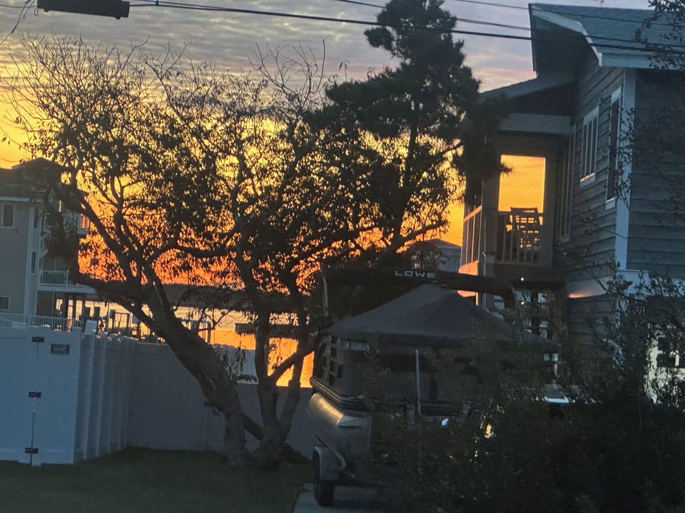 Sunset on North Bay