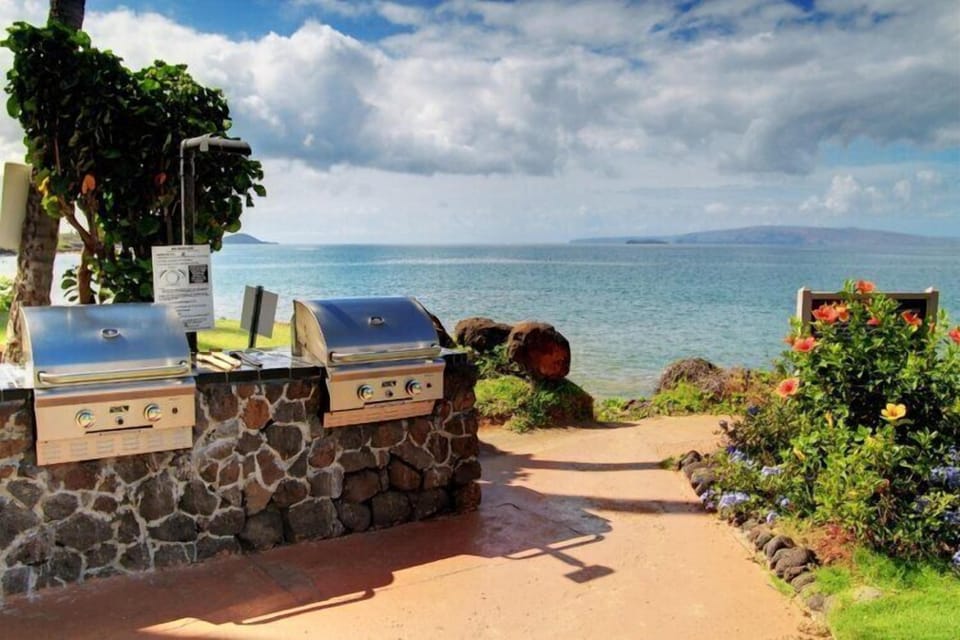 BBQ area.