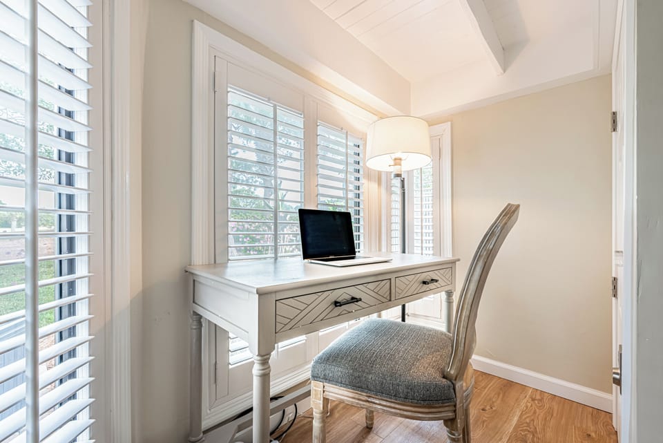 Desk area