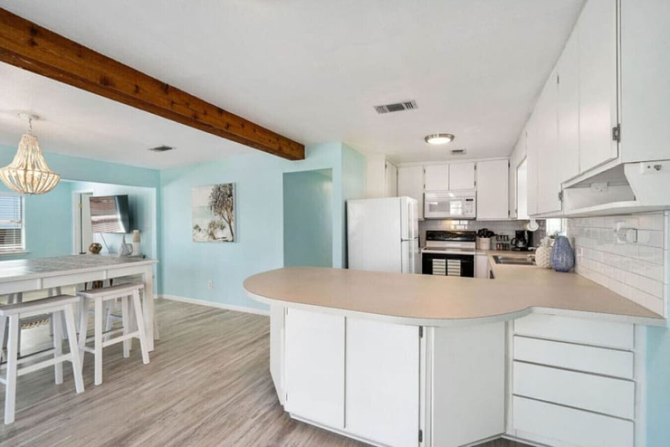 Whip up delicious meals in this charming kitchen