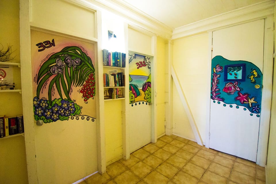 Interior Room, Queen Bed, Private Bath | Individually furnished, iron/ironing board, bed sheets