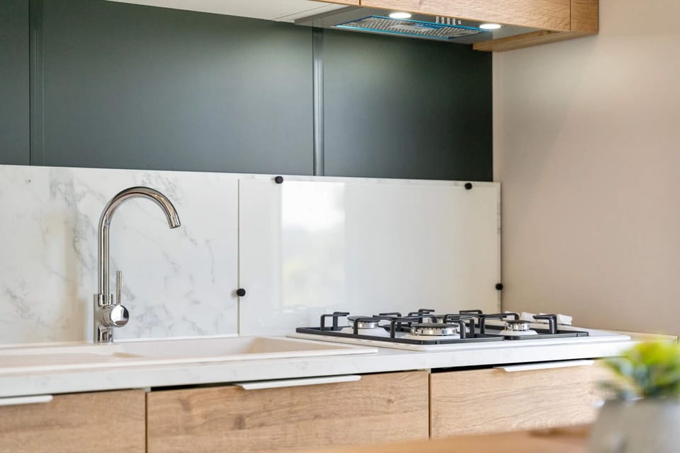 Camping Papillon Bouillon - Vakantiehuis Familie 15 - Kitchen