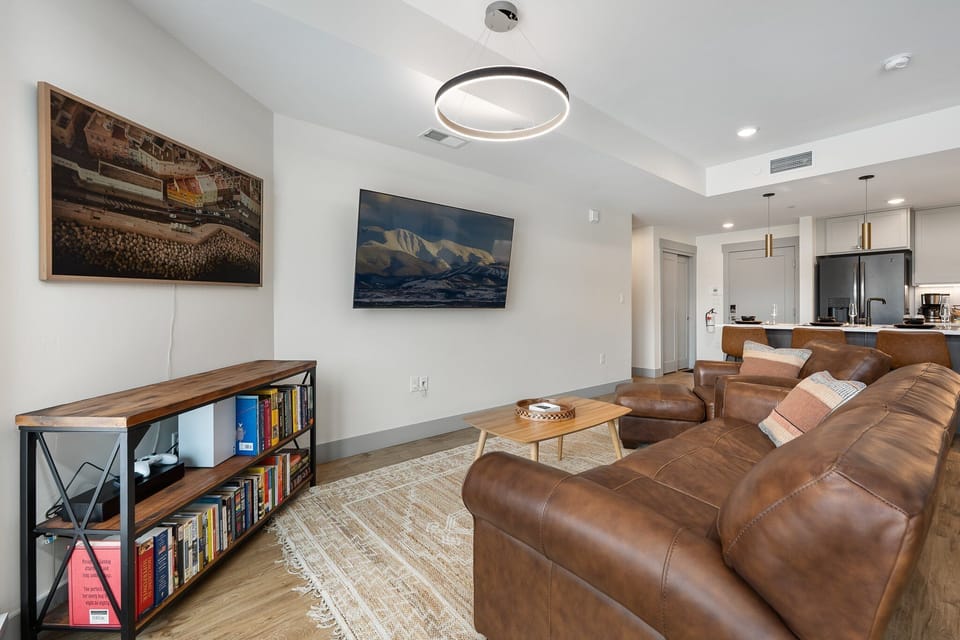 Living Room Area with Gaming console