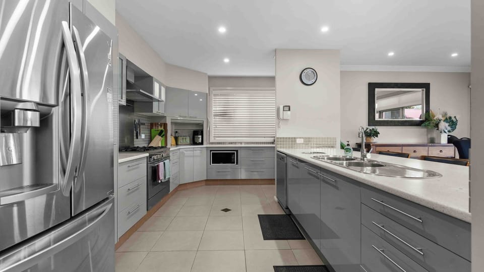 Spacious open kitchen