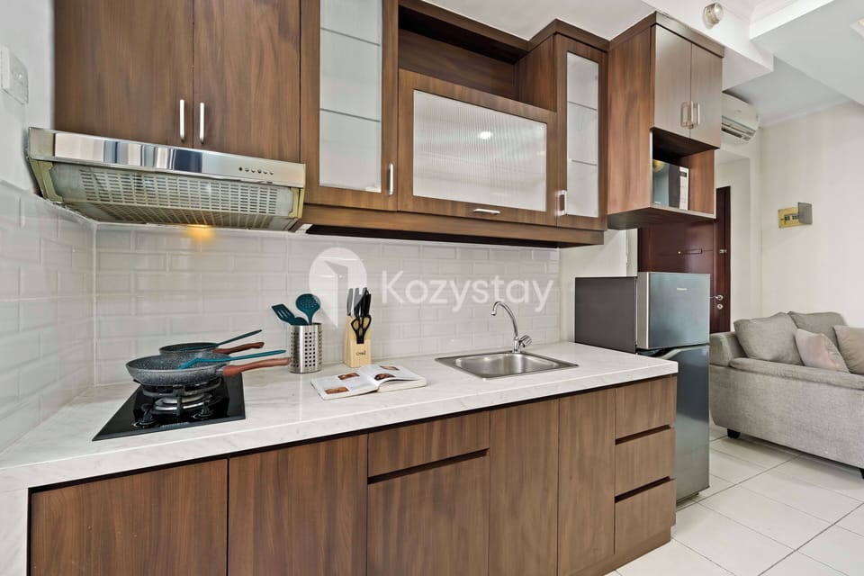 Apartment, 2 Bedrooms, City View | Private kitchen | Full-size fridge, microwave, stovetop, rice cooker