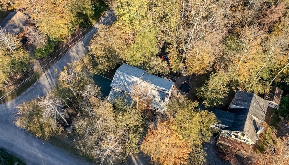 Plot twist: Paradise found. From a bird's-eye view, it's clear this is where you're meant to be.