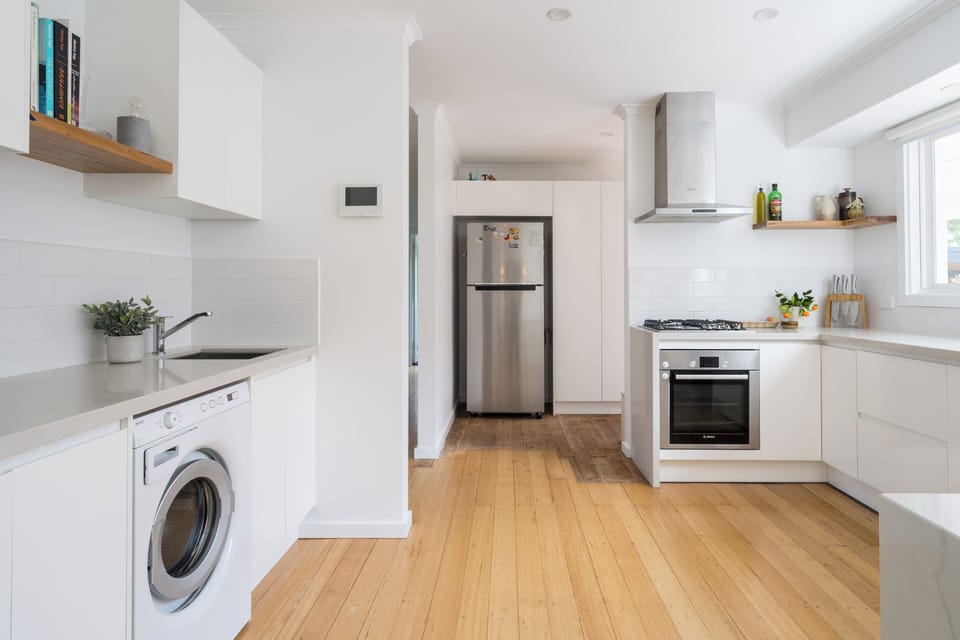 Kitchen with modern appliances