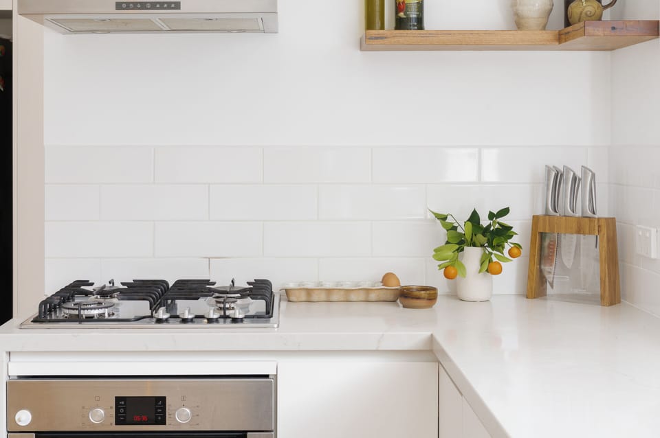 Kitchen with all modern appliances