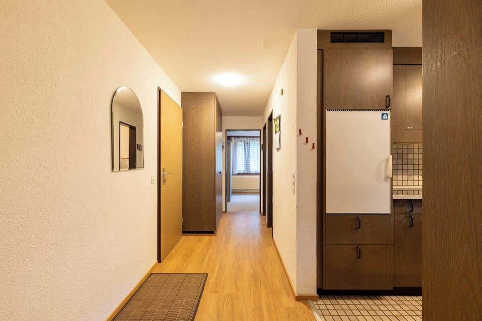 Entrance hallway leading through the apartment