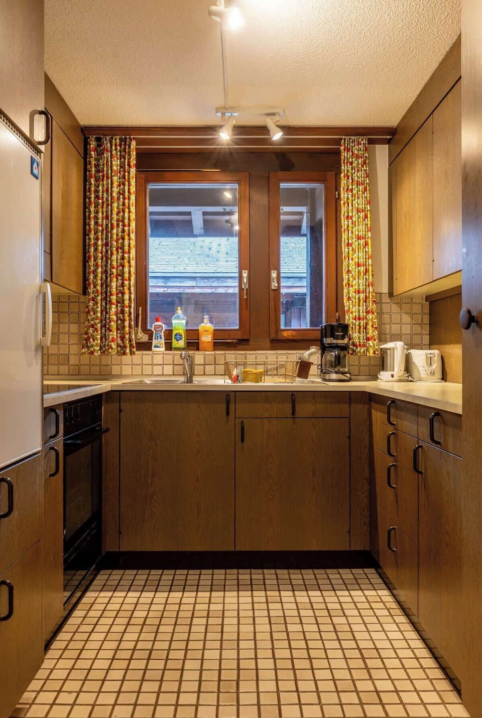 Kitchen with window and natural light